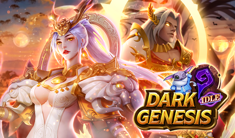 Dark Genesis fantasy MMO game artwork